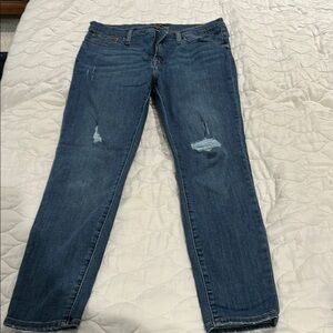 J. Crew Mercantile Distressed Medium Blue Women's Jeans 31